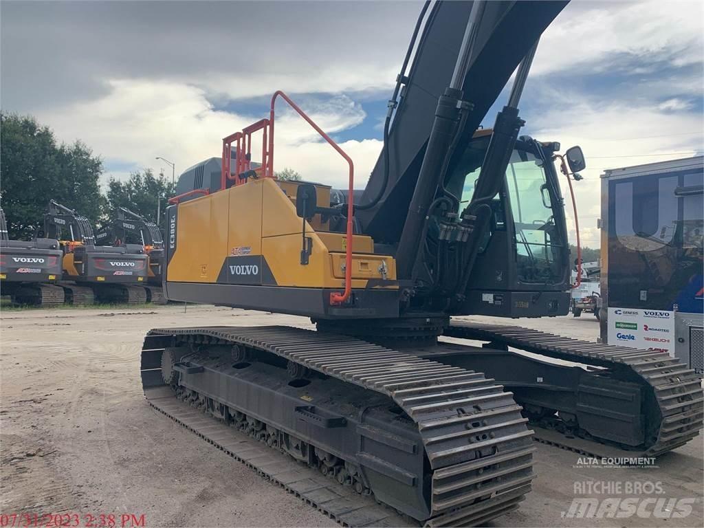 Volvo EC380EL Pásová rýpadla