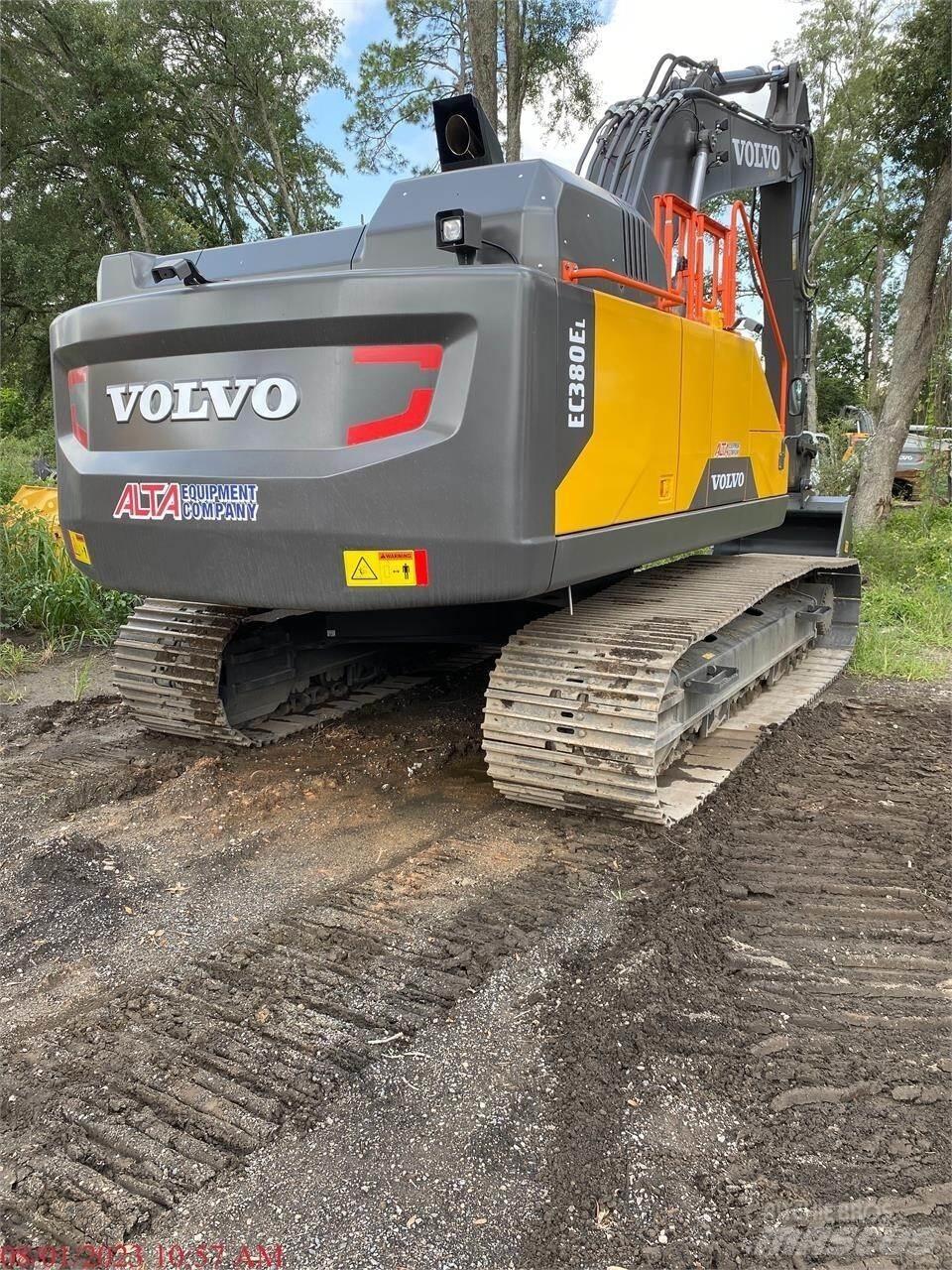 Volvo EC380EL Pásová rýpadla