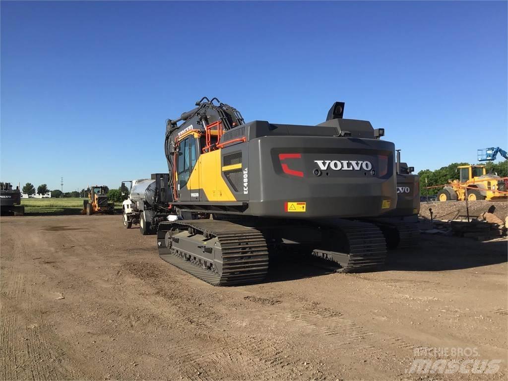 Volvo EC480EL Pásová rýpadla