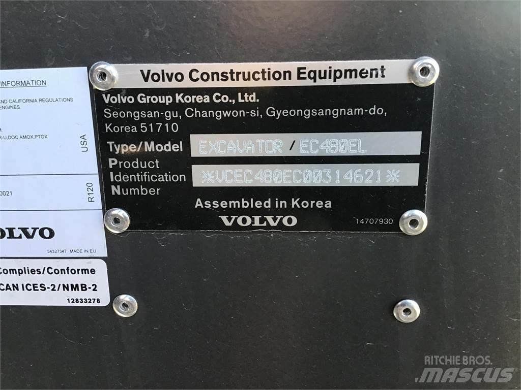 Volvo EC480EL Pásová rýpadla