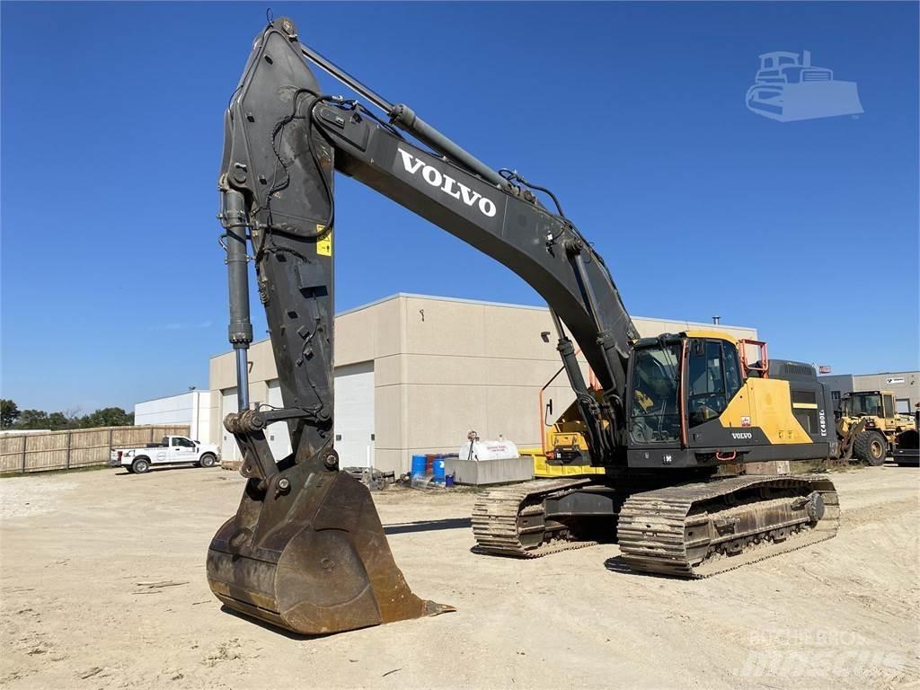 Volvo EC480EL Pásová rýpadla