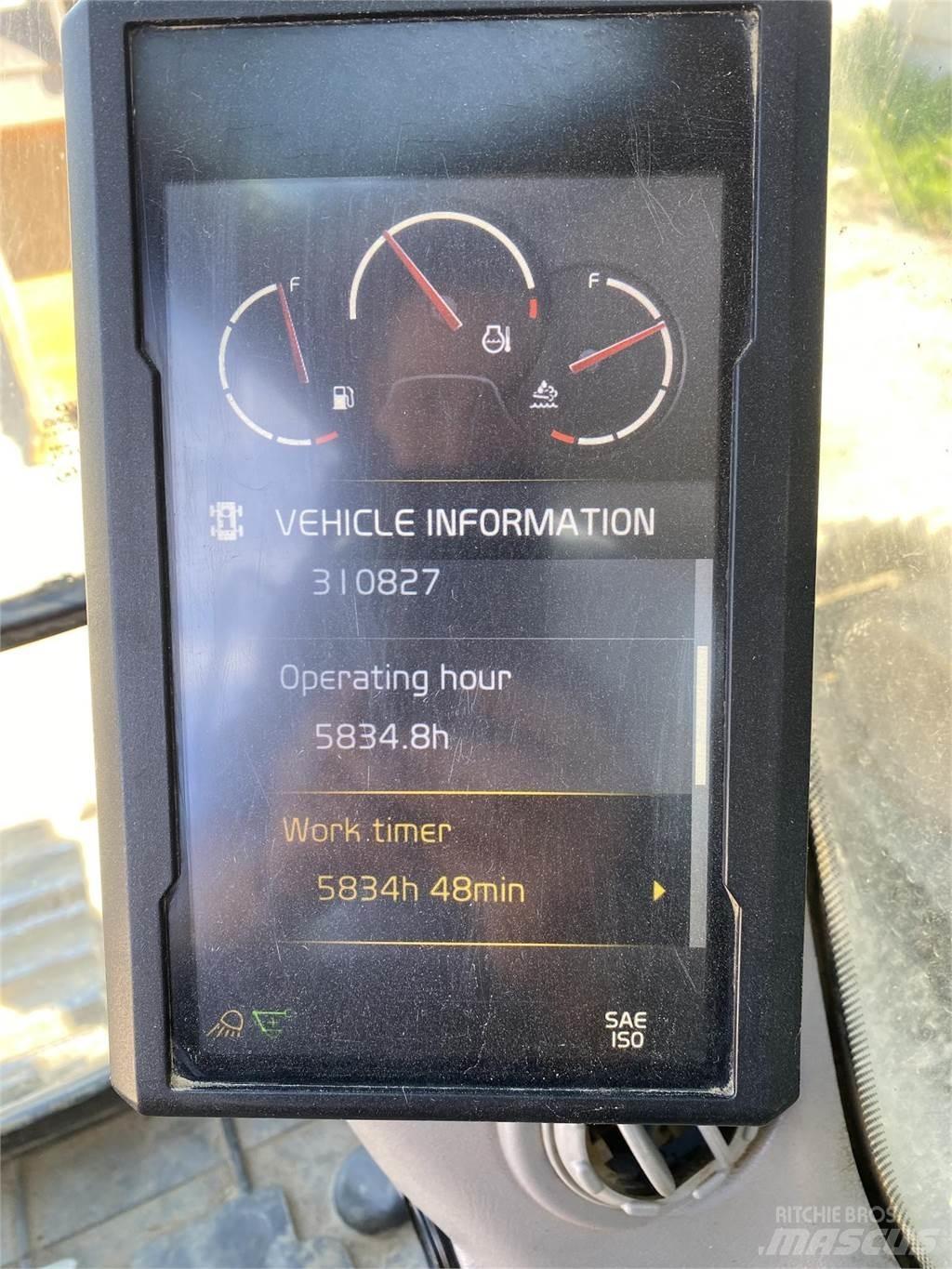 Volvo EC480EL Pásová rýpadla