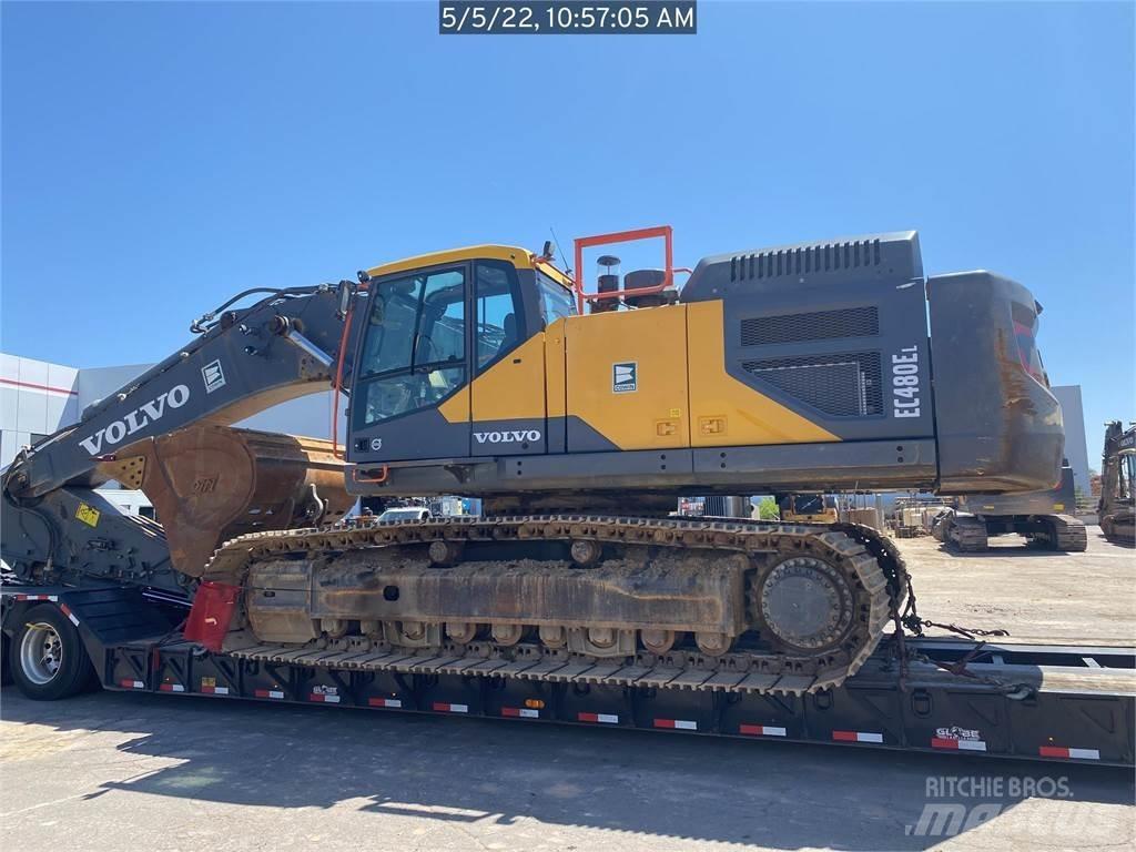 Volvo EC480EL Pásová rýpadla