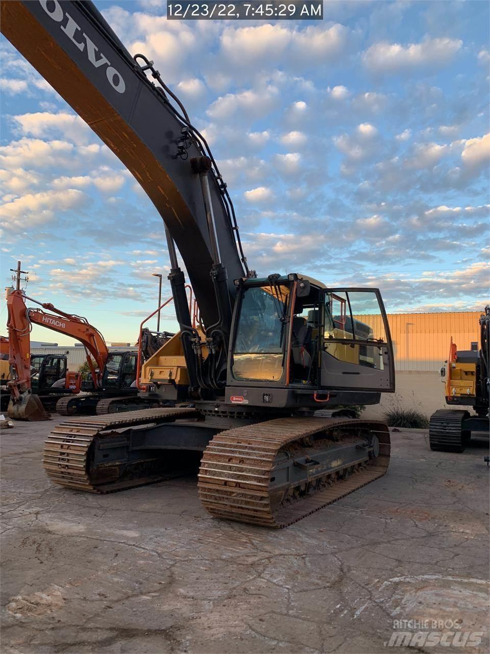 Volvo EC480EL Pásová rýpadla