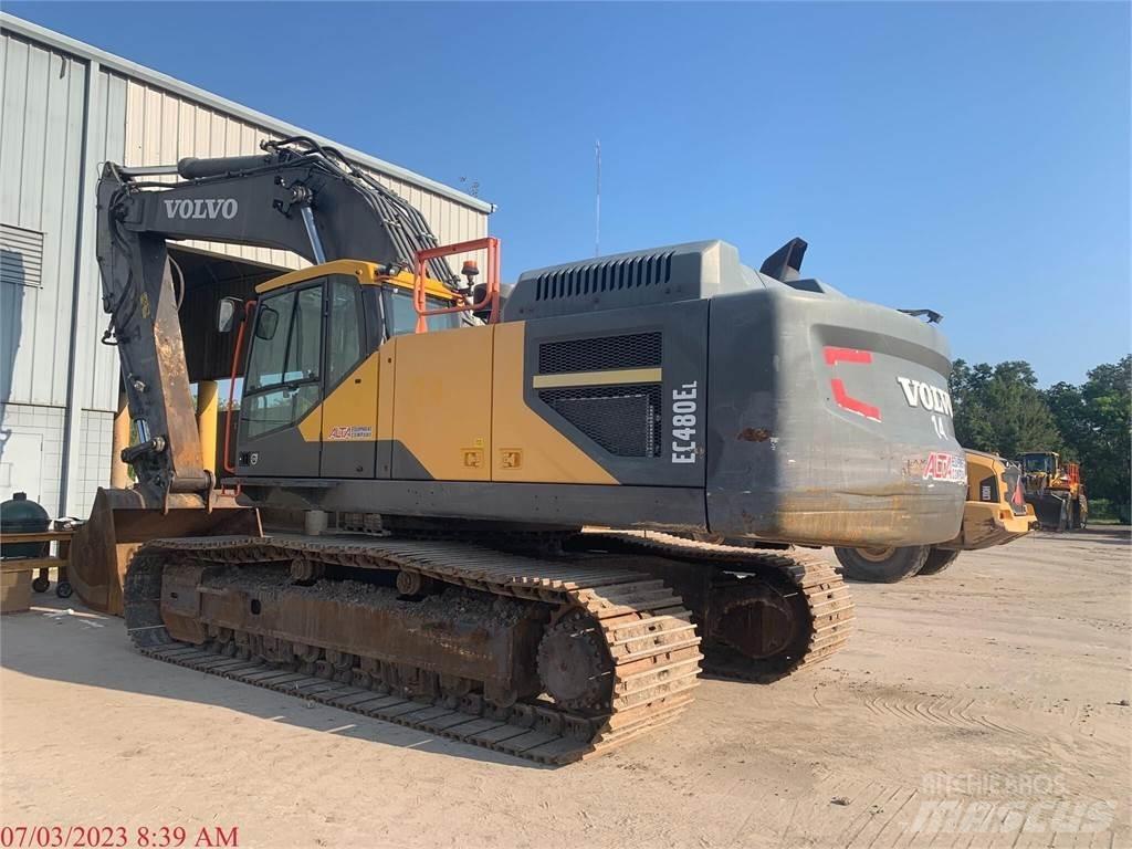 Volvo EC480EL Pásová rýpadla