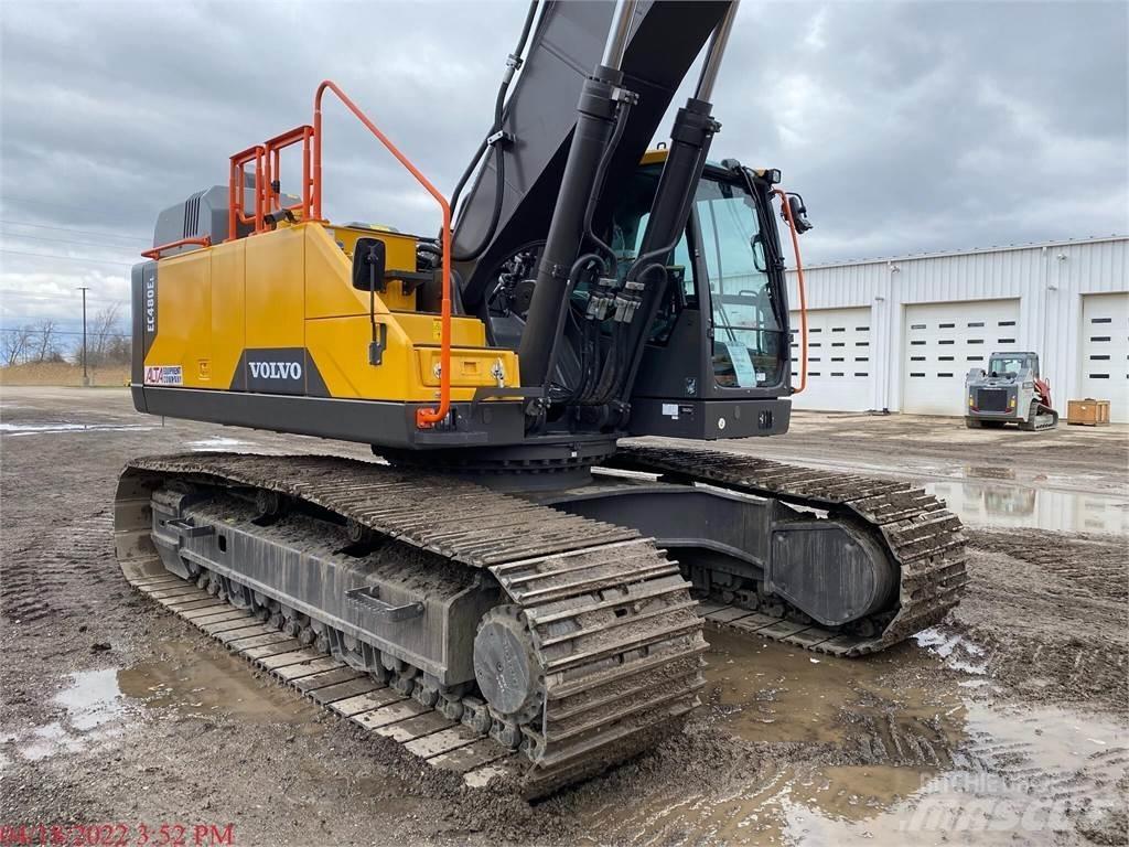Volvo EC480EL Pásová rýpadla