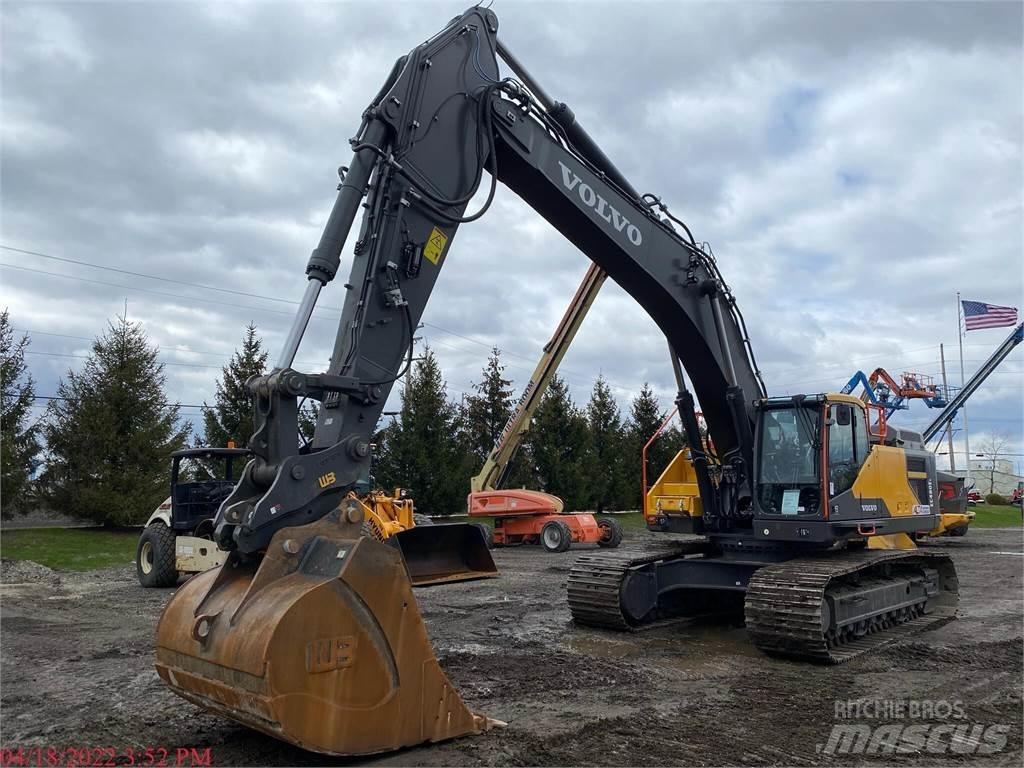 Volvo EC480EL Pásová rýpadla
