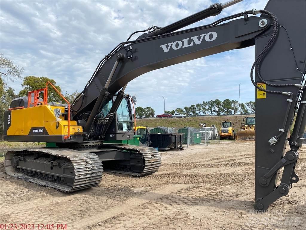 Volvo EC480EL Pásová rýpadla
