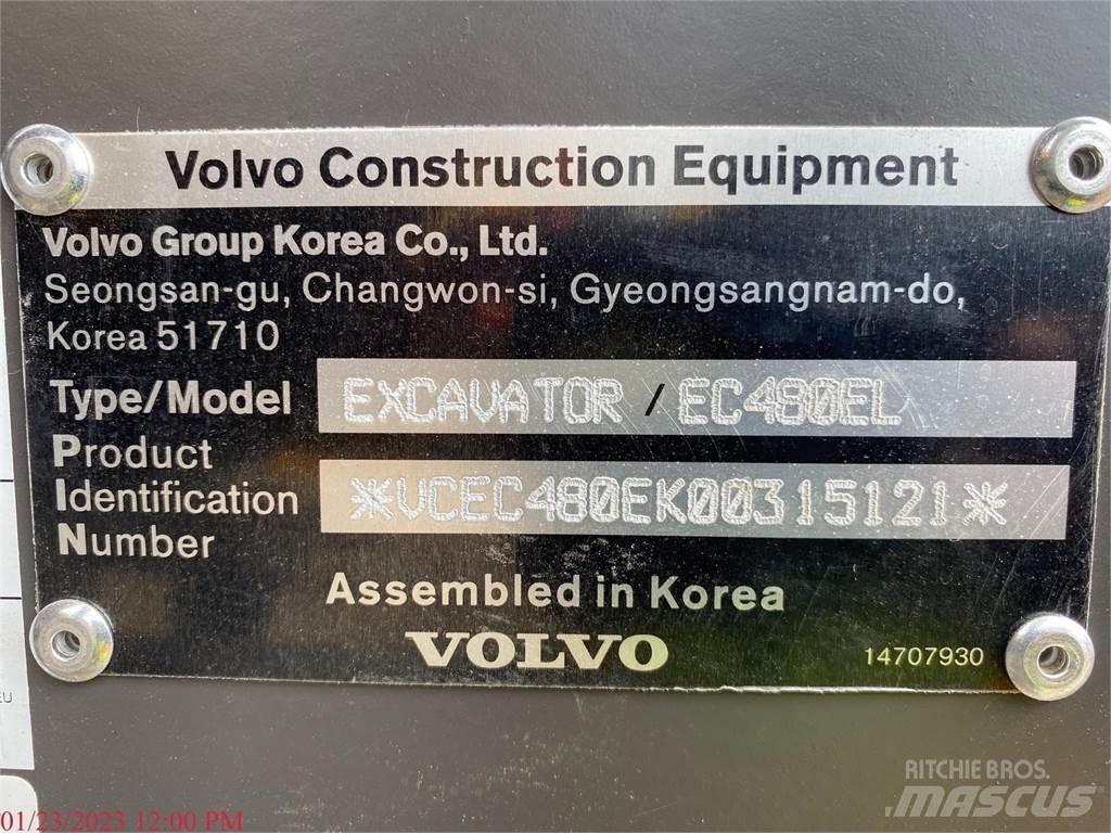 Volvo EC480EL Pásová rýpadla