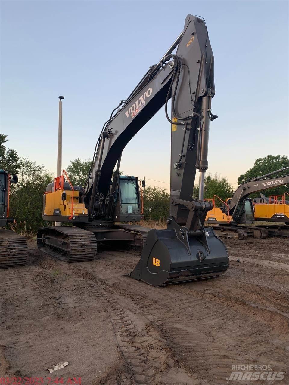 Volvo EC480EL Pásová rýpadla