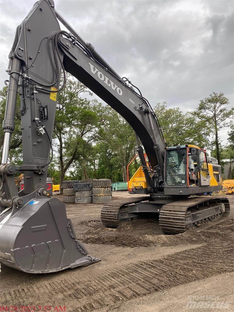 Volvo EC480EL Pásová rýpadla