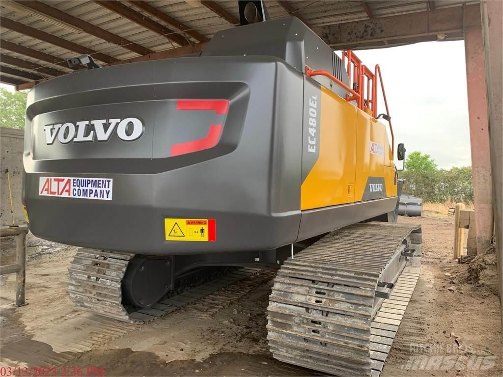 Volvo EC480EL Pásová rýpadla