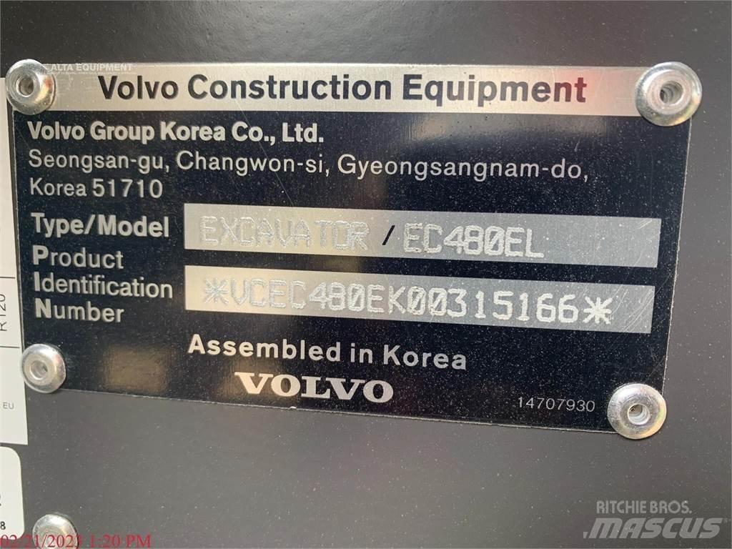 Volvo EC480EL Pásová rýpadla