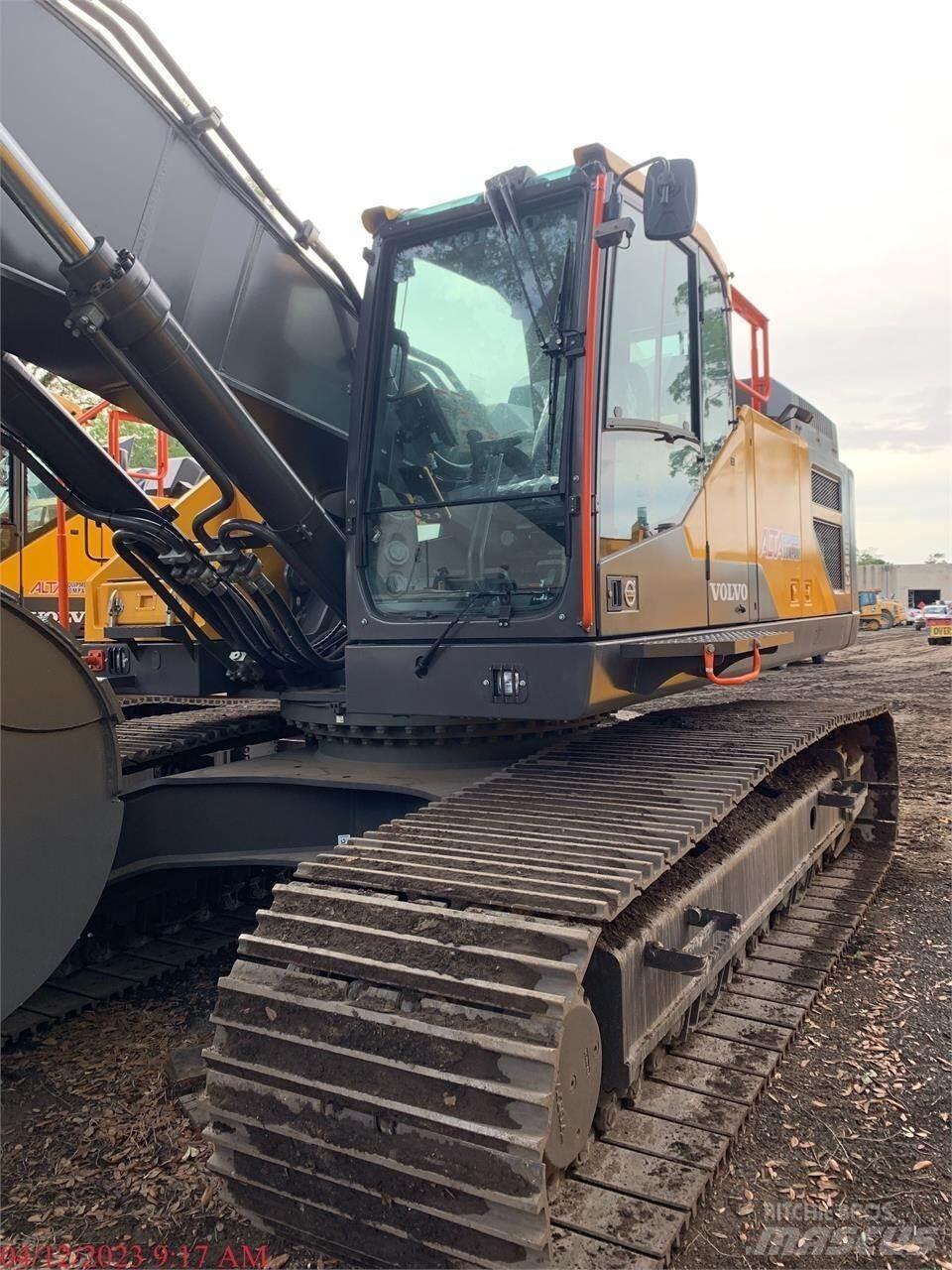 Volvo EC480EL Pásová rýpadla