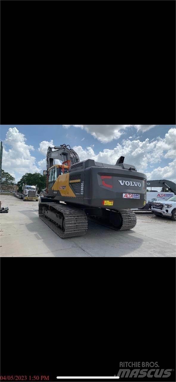Volvo EC480EL Pásová rýpadla