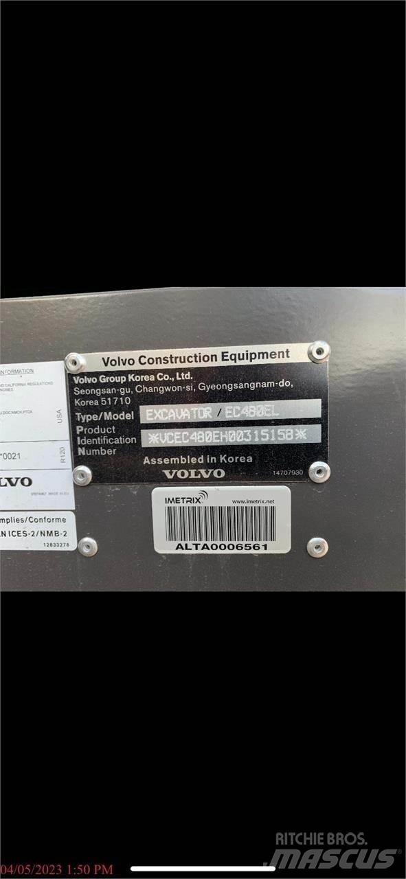 Volvo EC480EL Pásová rýpadla