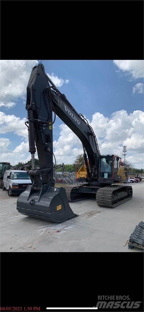 Volvo EC480EL Pásová rýpadla
