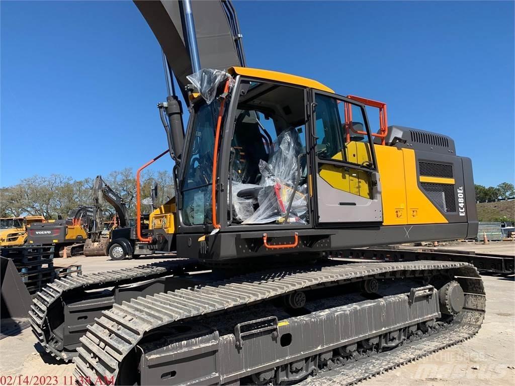 Volvo EC480EL Pásová rýpadla