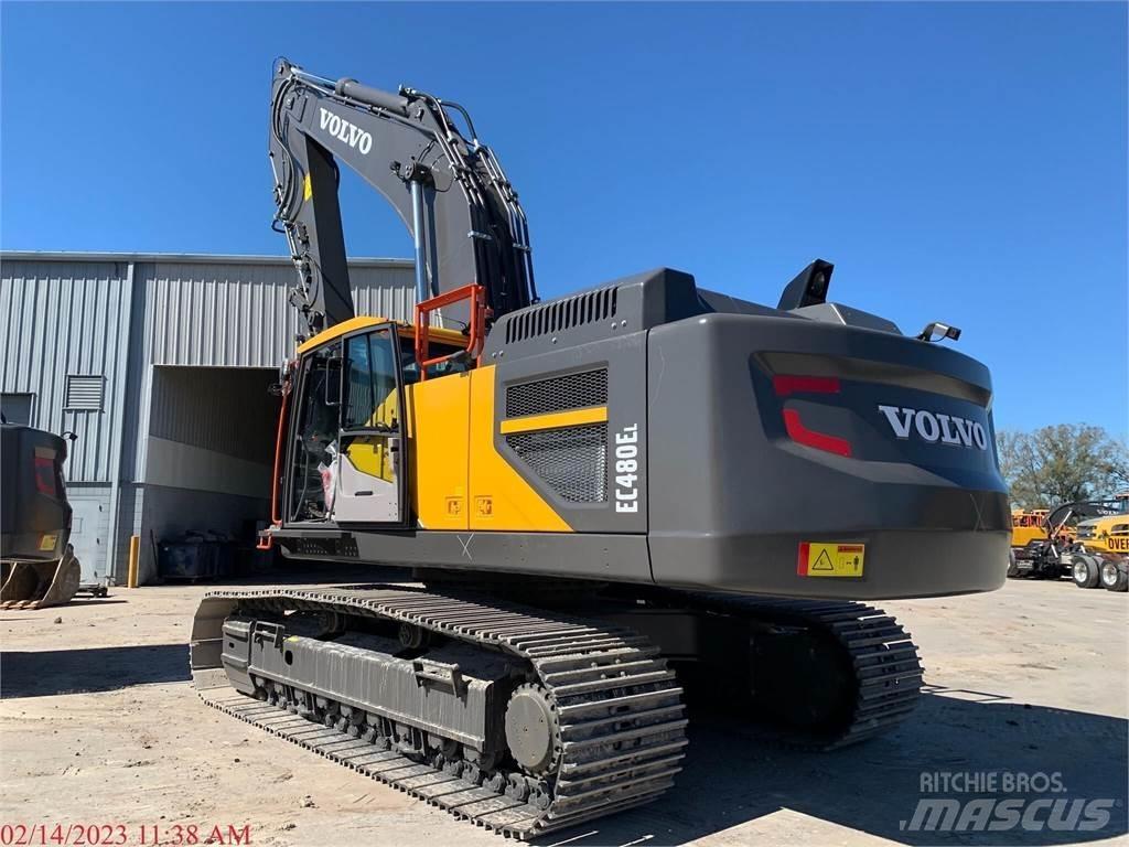 Volvo EC480EL Pásová rýpadla