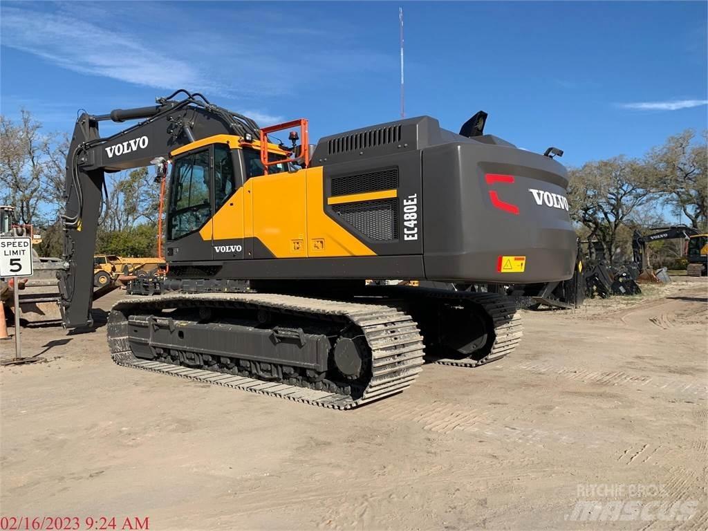 Volvo EC480EL Pásová rýpadla