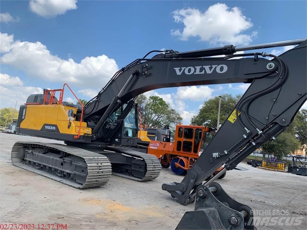 Volvo EC480EL Pásová rýpadla