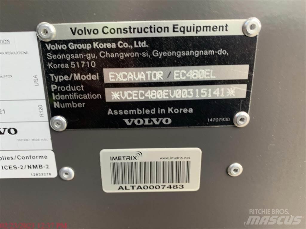 Volvo EC480EL Pásová rýpadla