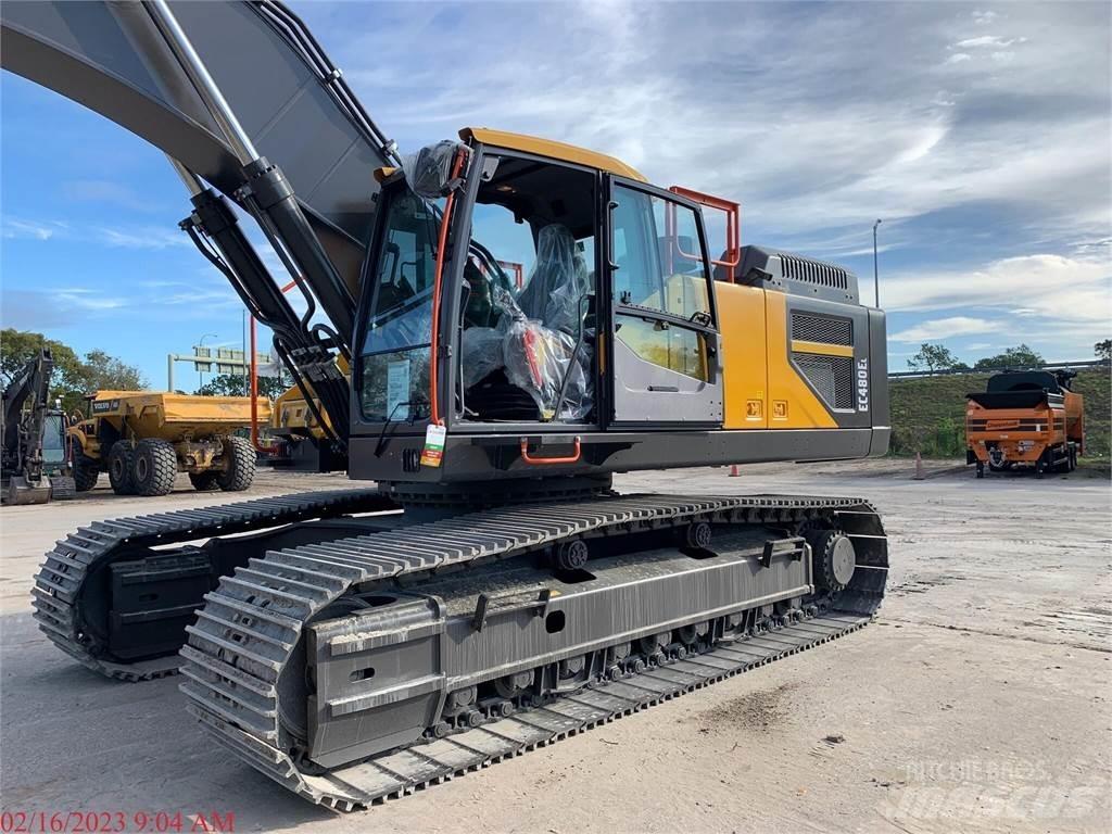 Volvo EC480EL Pásová rýpadla