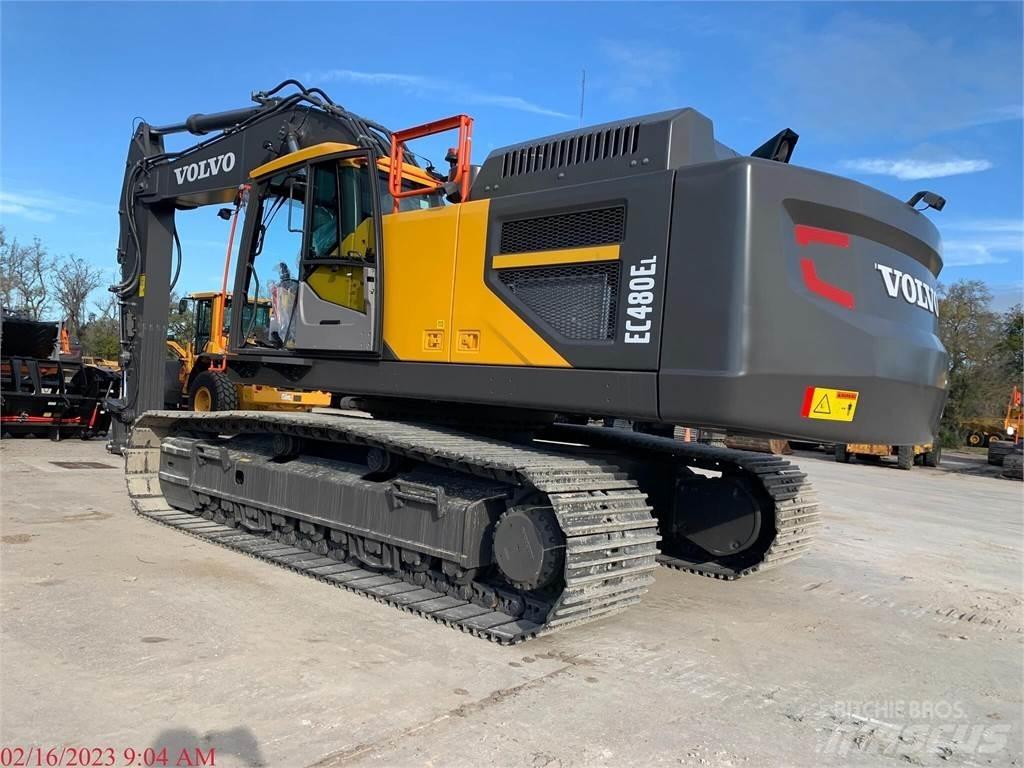 Volvo EC480EL Pásová rýpadla
