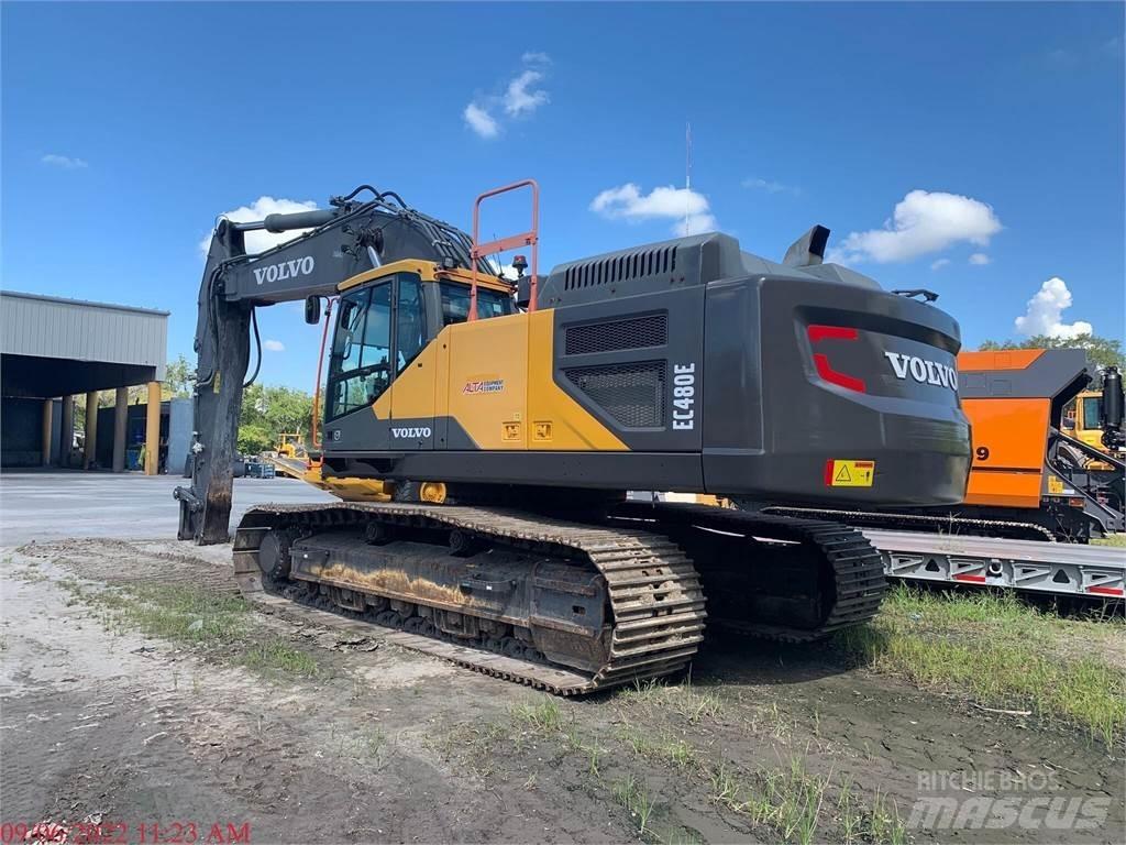 Volvo EC480EL Pásová rýpadla