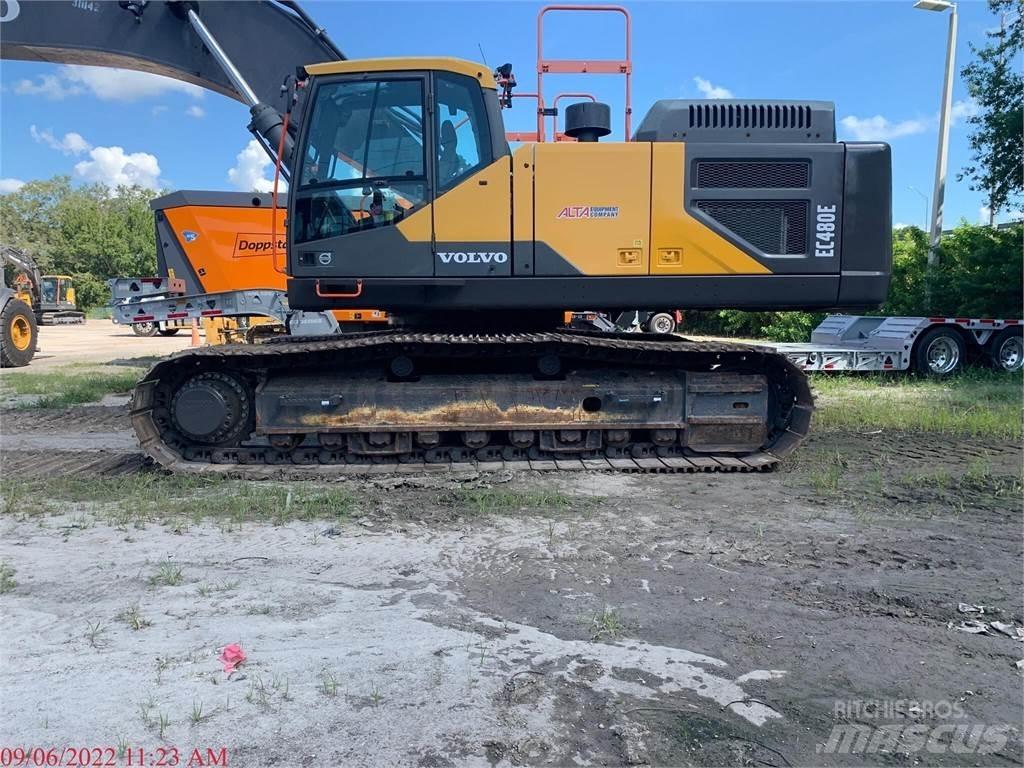 Volvo EC480EL Pásová rýpadla