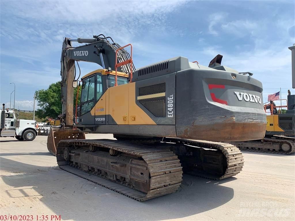 Volvo EC480EL Pásová rýpadla