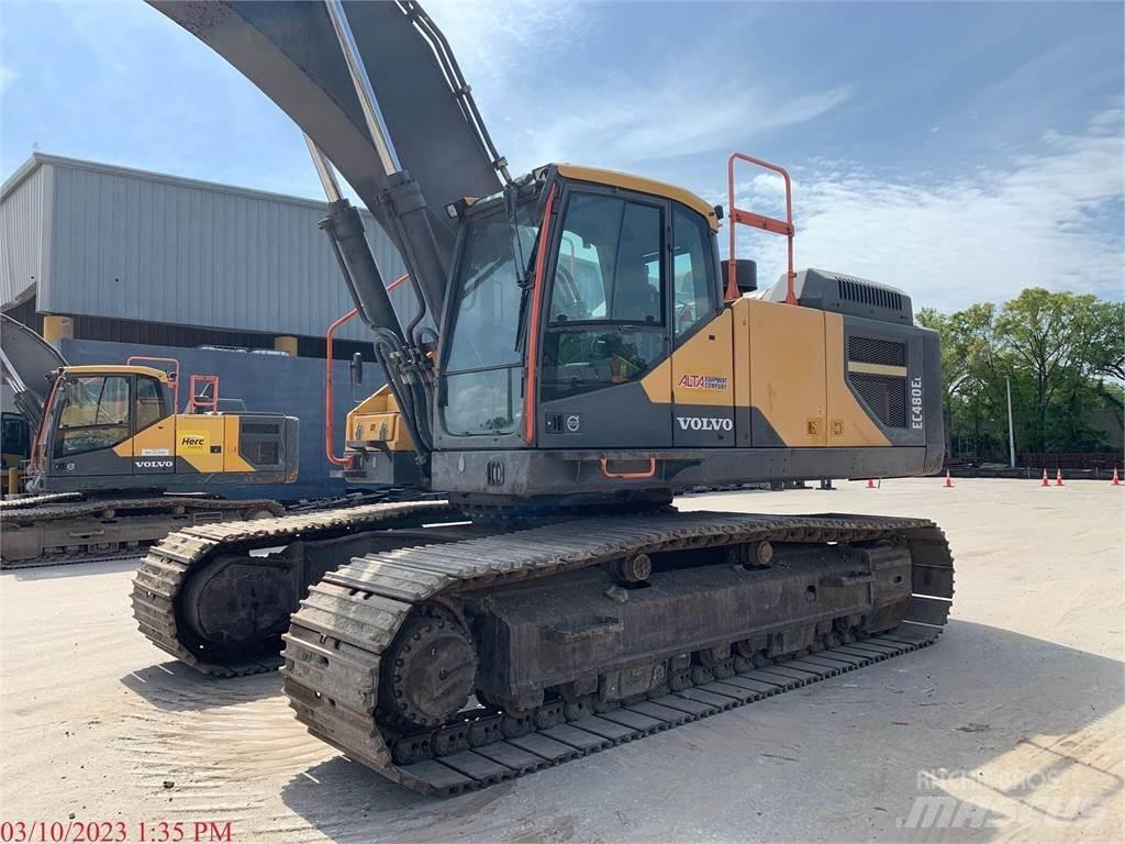 Volvo EC480EL Pásová rýpadla