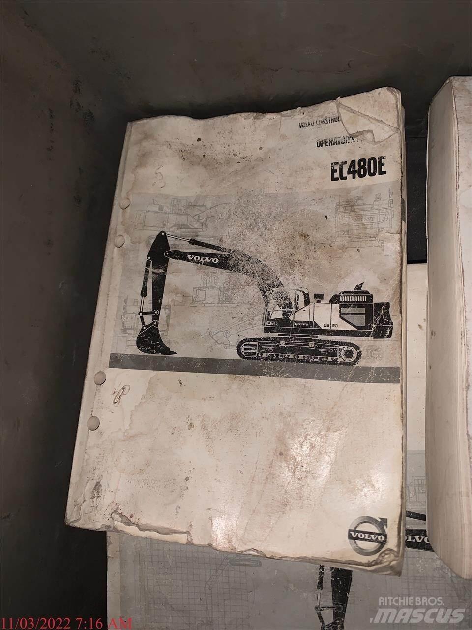 Volvo EC480EL Pásová rýpadla