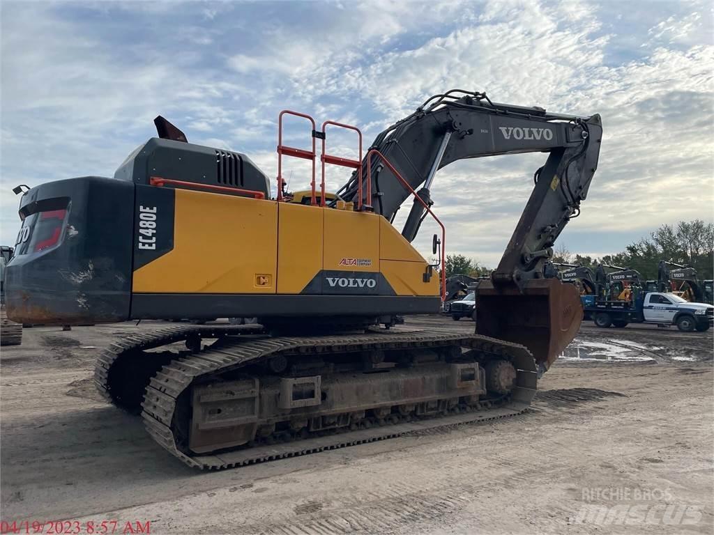 Volvo EC480EL Pásová rýpadla