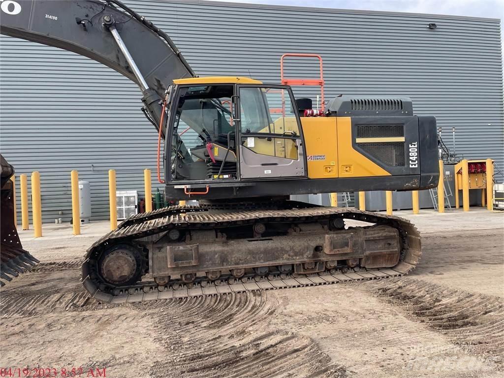 Volvo EC480EL Pásová rýpadla