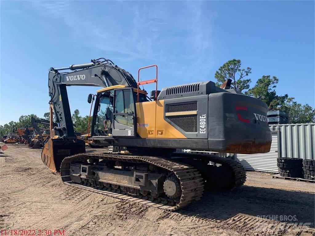 Volvo EC480EL Pásová rýpadla
