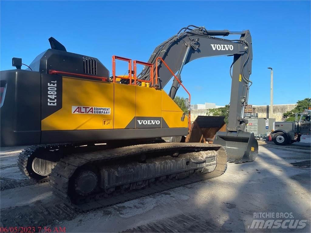 Volvo EC480EL Pásová rýpadla