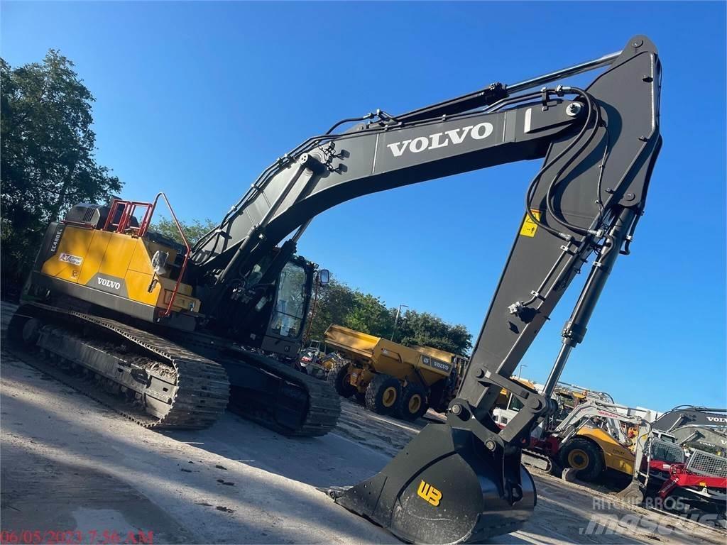 Volvo EC480EL Pásová rýpadla