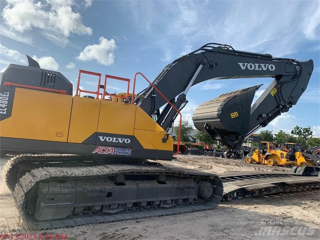 Volvo EC480EL Pásová rýpadla