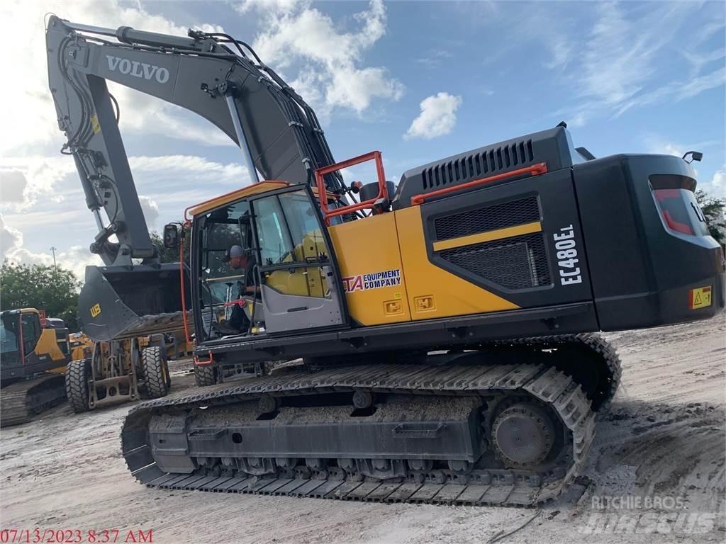 Volvo EC480EL Pásová rýpadla