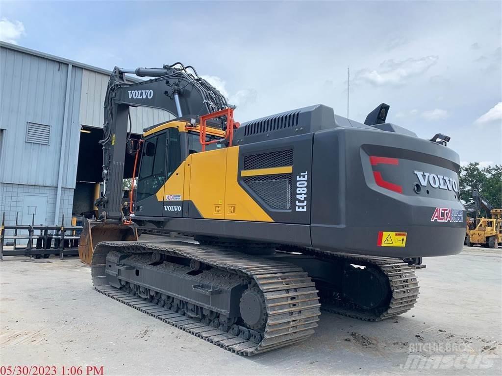 Volvo EC480EL Pásová rýpadla