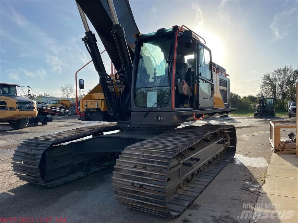 Volvo EC480EL Pásová rýpadla