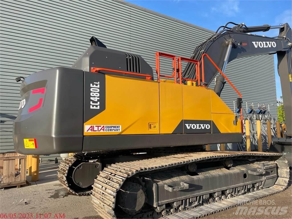 Volvo EC480EL Pásová rýpadla