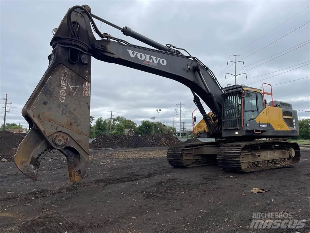 Volvo EC480EL Pásová rýpadla