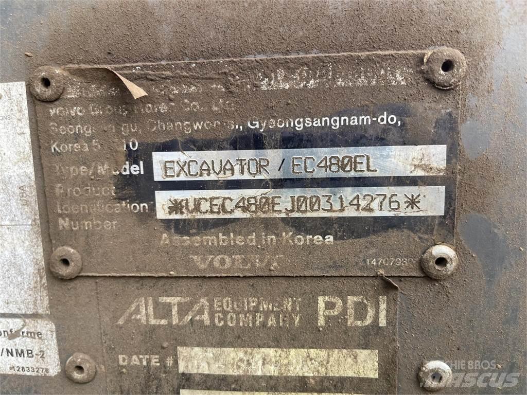 Volvo EC480EL Pásová rýpadla