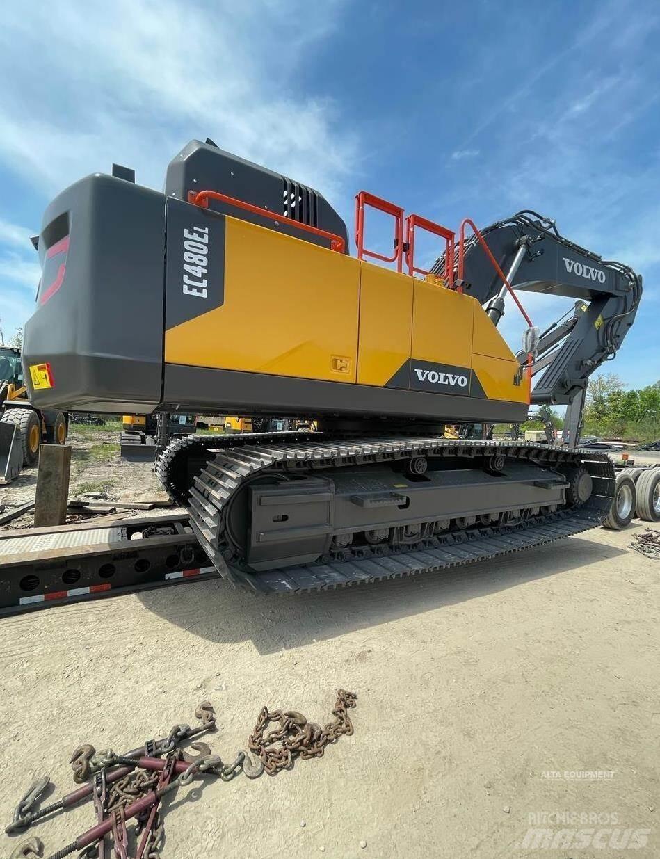 Volvo EC480EL Pásová rýpadla