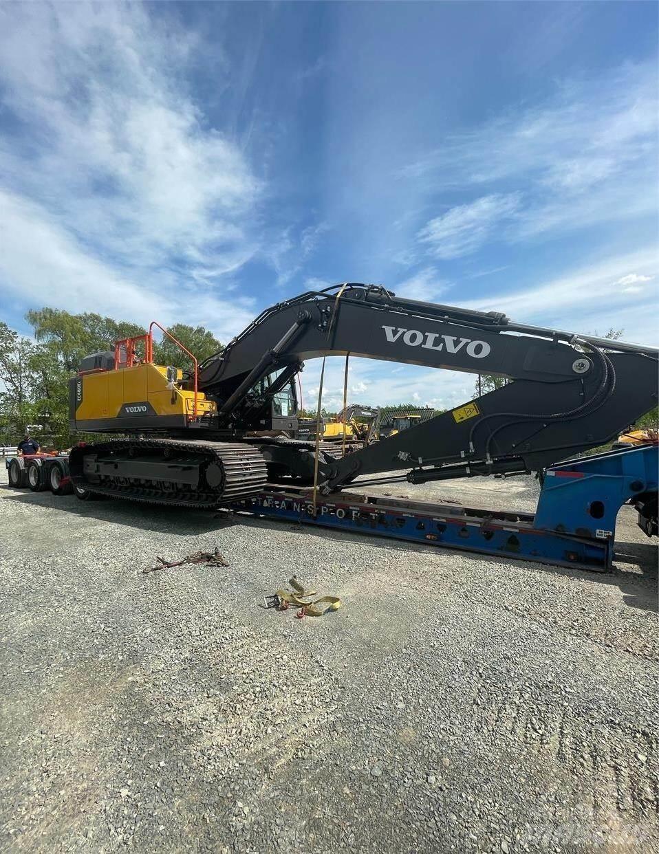 Volvo EC480EL Pásová rýpadla