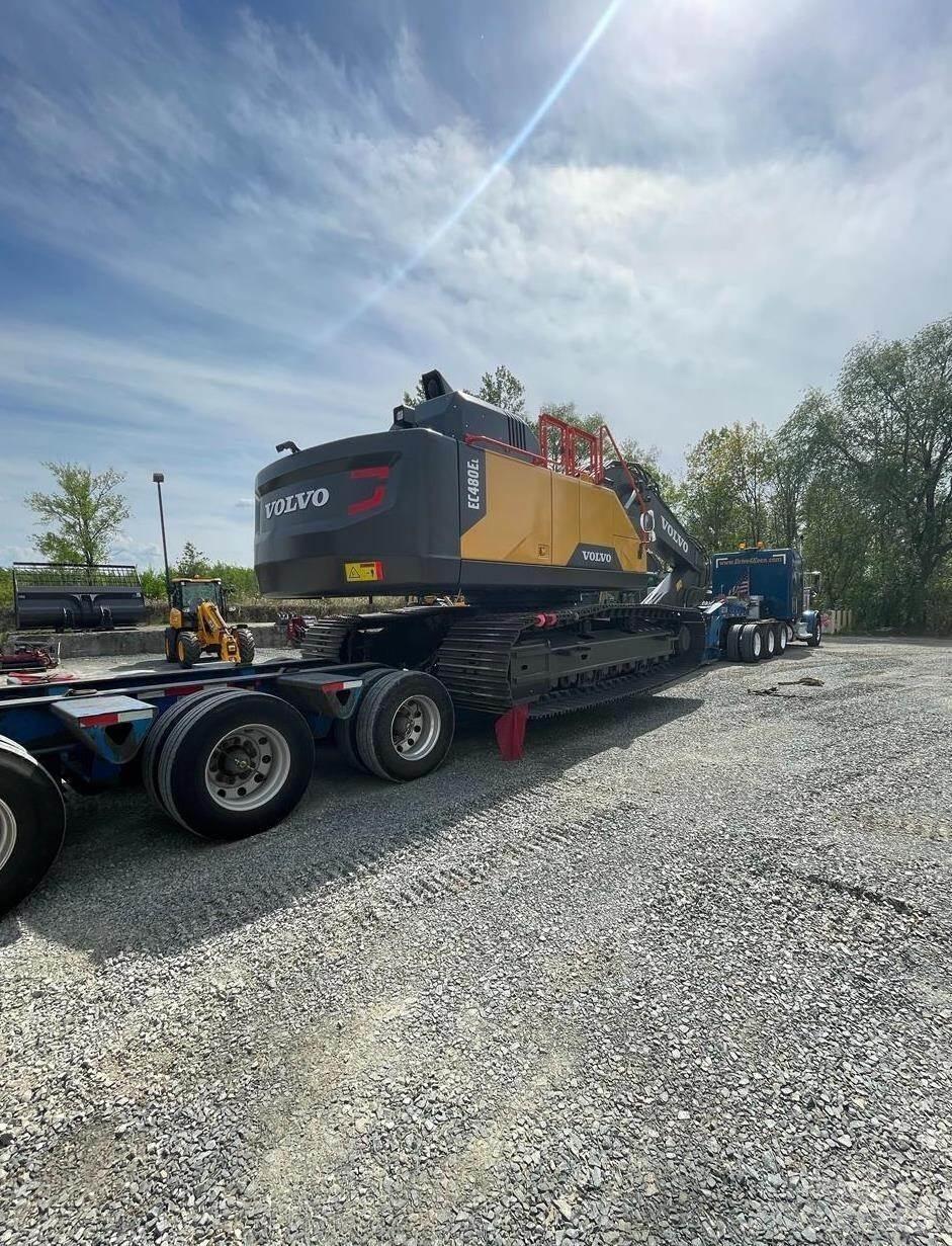 Volvo EC480EL Pásová rýpadla