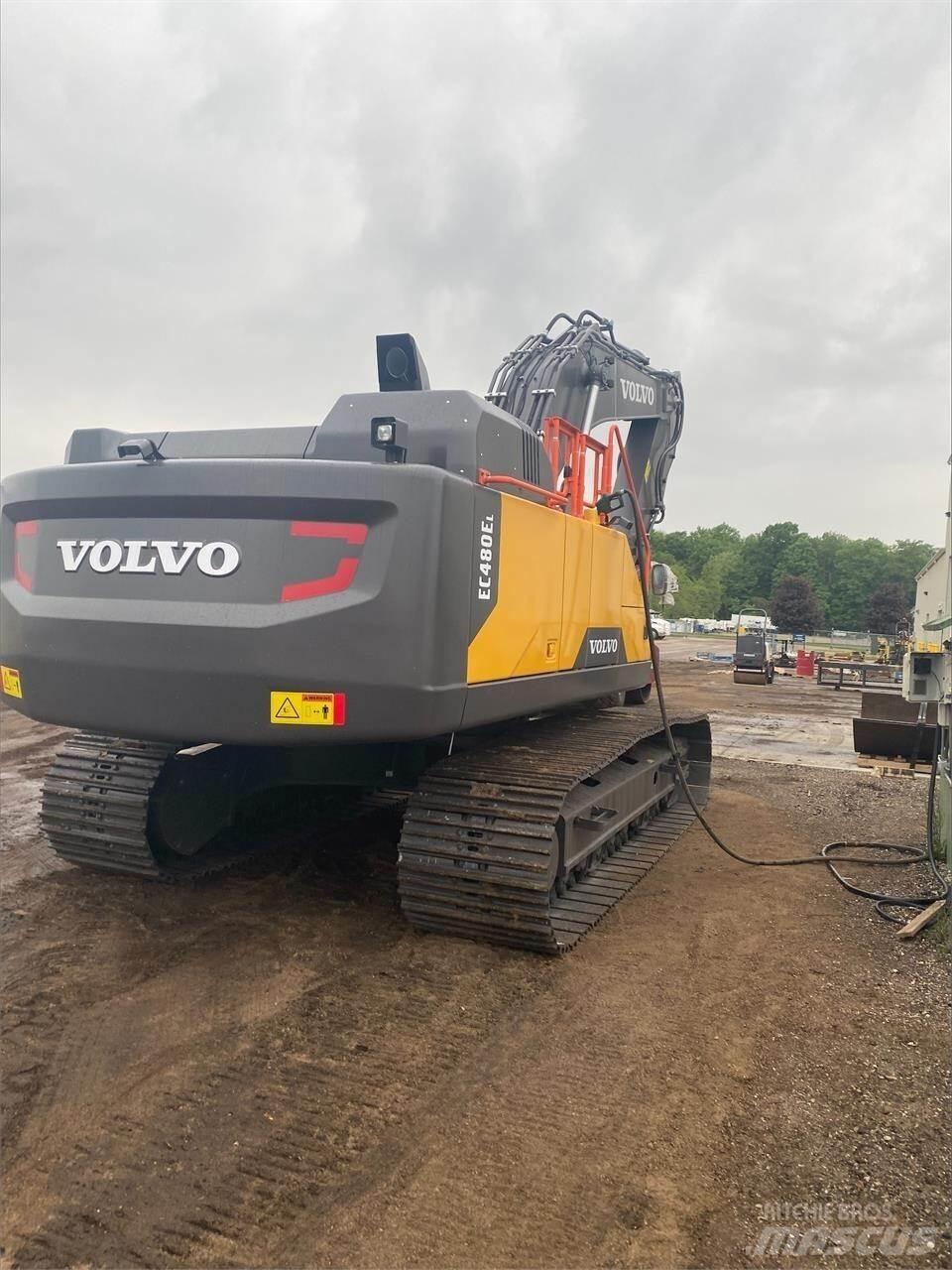 Volvo EC480EL Pásová rýpadla