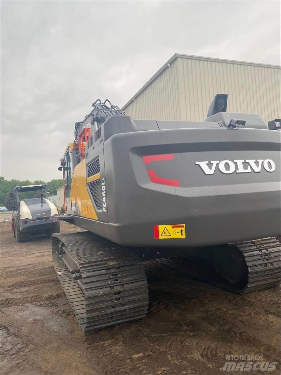 Volvo EC480EL Pásová rýpadla
